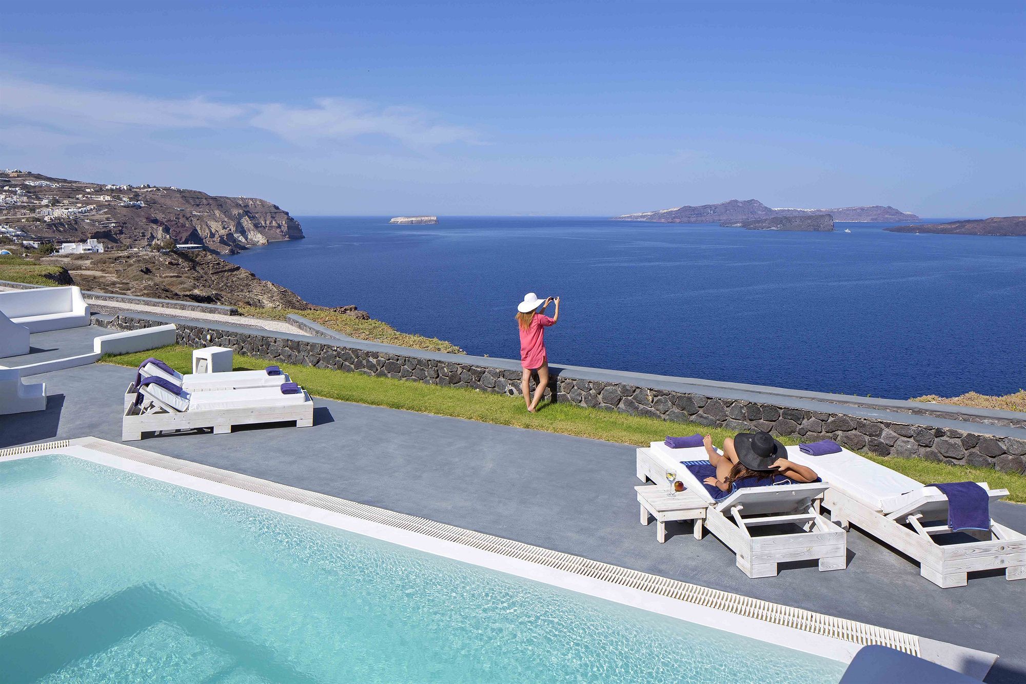 Santorini Princess Presidential Suites Акротірі Екстер'єр фото